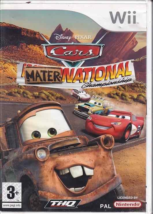 Disney Pixar Cars Mater - National Championship - Nintendo Wii (B Grade) (Used) (Eng)
